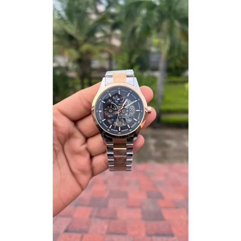 Premium Tommy Hilfiger Automatic Watch For Men (SL1032)