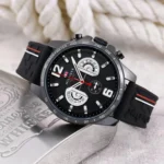 Premium Tommy Hilfiger Decker Watch Black For Men (SL958)