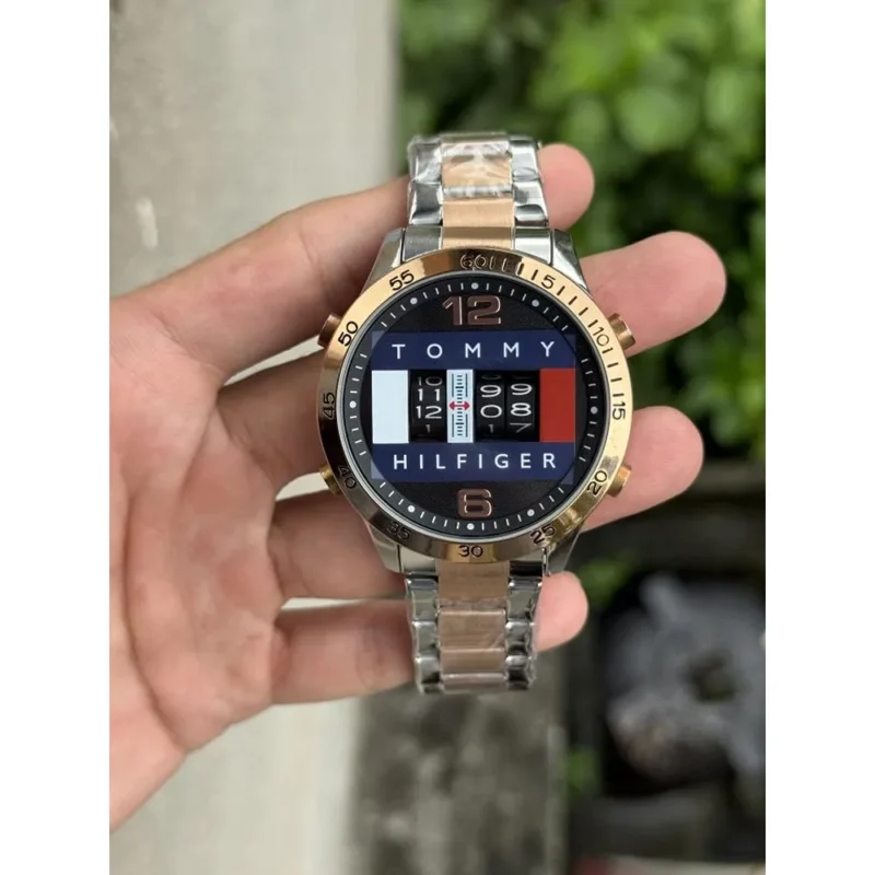 Premium Tommy Hilfiger Watch Roller Metal For Men (FT1420)