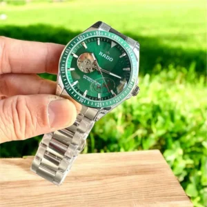 Rado Watch Automatic Silver Green For Men (BSF520)