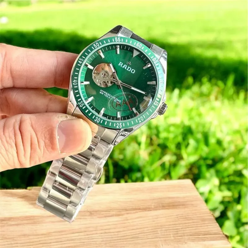 Rado Watch Automatic Silver Green For Men (BSF520)