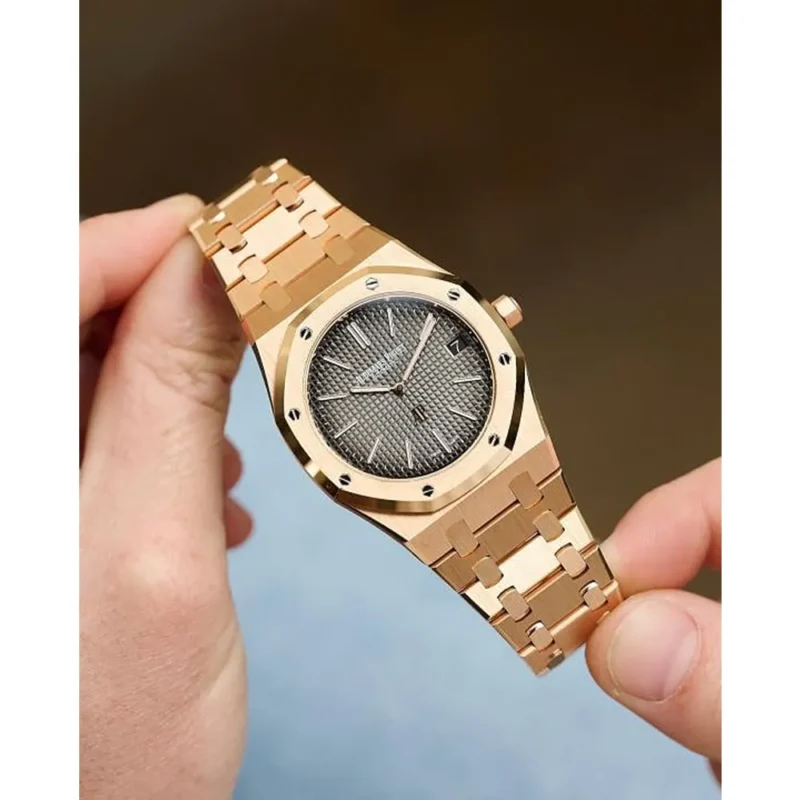 Stylish Audemars Piguet Royal oak Watch Copper Blackash For Men (BSF1010)