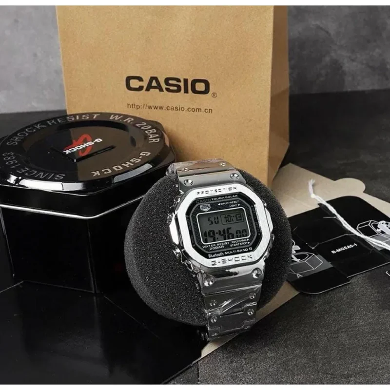 Stylish Casio G Shock Watch GMWB5000 1853 For Men (LAB1091)