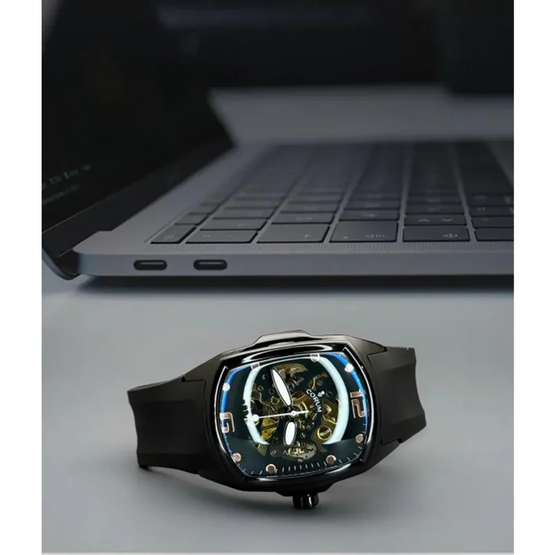 Stylish Corum Watch Automatic Black Black For Men (BSF1004)