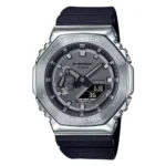 Stylish G Shock Watch 2100 Silver Black For Men (MGC80) (Copy)
