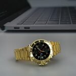 Superior Trendy Tommy Hilfiger Watch for Men, Gold (SG-039)