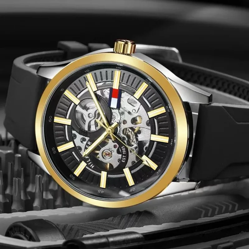 Tommy Hilfiger Watch Aston Automatic For Men (SS58)