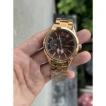 Trendy Seiko Automatic Watch All Working Open Back For Men (FT1383)