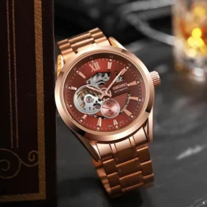 Trendy Seiko Automatic Watch All Working Open Back For Men (FT1383)