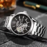 Trendy Seiko Automatic Watch All Working Open Back For Men (FT1386)